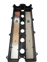 Load image into Gallery viewer, 9031-SPEEDWORKS TOYOTA 2JZ-GTE NON-VVTI SINGLE PIECE BILLET VALVE COVER BLACK