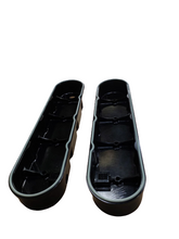 Load image into Gallery viewer, 9012-BILLET LS VALVE CAM COVERS KIT BLACK