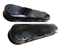 Load image into Gallery viewer, 9012-BILLET LS VALVE CAM COVERS KIT BLACK