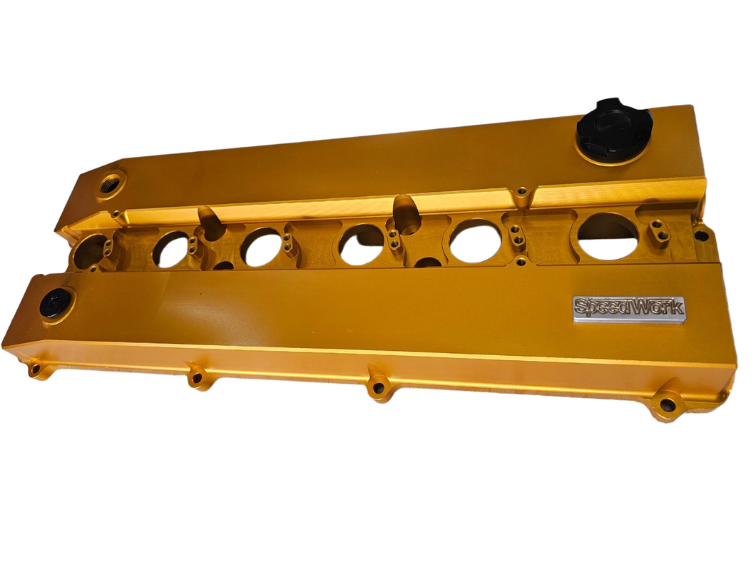 9036-SPEEDWORKS TOYOTA 2JZ-GE NON-VVTI SINGLE PIECE BILLET VALVE GOLD