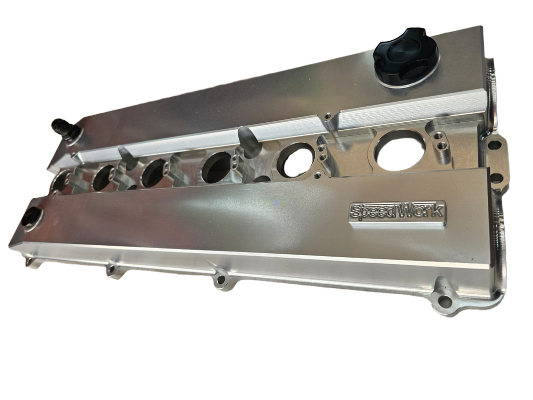 9034-SPEEDWORKS TOYOTA 2JZ-GE NON-VVTI SINGLE PIECE BILLET VALVE SILVER