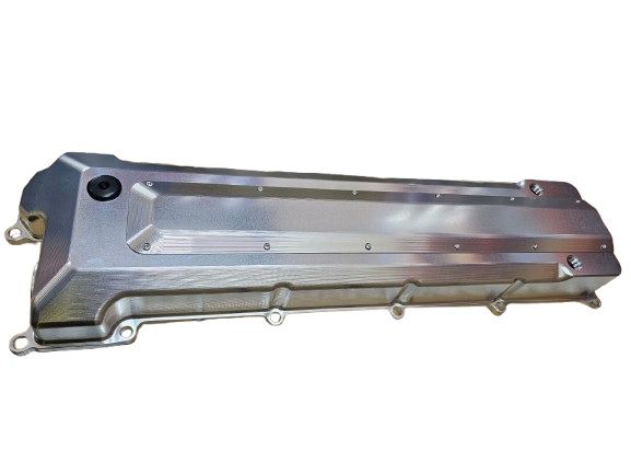 9043-SPEEDWORK Racing Products - Nissan TB48 Billet Rocker Cover Chrome