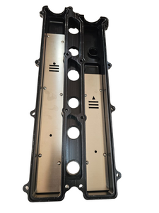 9039-SPEEDWORKS TOYOTA 2JZ-GE VVTI SINGLE PIECE BILLET VALVE COVER BLACK