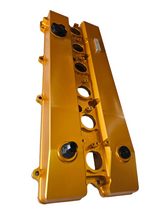 Load image into Gallery viewer, 9038-SPEEDWORKS TOYOTA 2JZ-GE VVTI SINGLE PIECE BILLET VALVE COVER Gold
