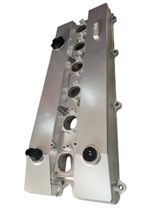 9040-SPEEDWORKS TOYOTA 2JZ-GTE VVTI SINGLE PIECE BILLET VALVE COVER SILVER