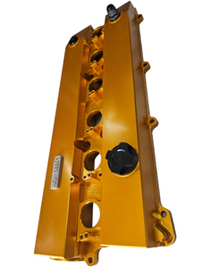 9041-SPEEDWORKS TOYOTA 2JZ-GTE VVTI SINGLE PIECE BILLET VALVE COVER GOLD