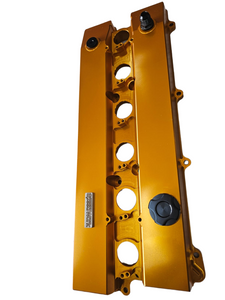 9041-SPEEDWORKS TOYOTA 2JZ-GTE VVTI SINGLE PIECE BILLET VALVE COVER GOLD