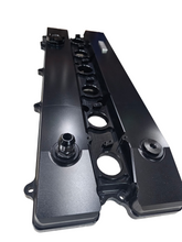 Load image into Gallery viewer, 9042-SPEEDWORKS TOYOTA 2JZ-GTE VVTI SINGLE PIECE BILLET VALVE COVER BLACK
