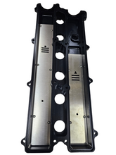 Load image into Gallery viewer, 9042-SPEEDWORKS TOYOTA 2JZ-GTE VVTI SINGLE PIECE BILLET VALVE COVER BLACK

