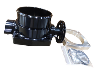 9024-SPEEDWORKS 90MM UNIVERSAL THROTTLE BODY BLACK
