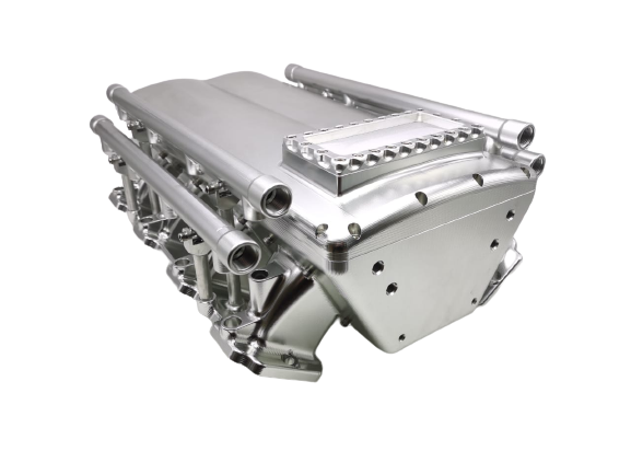 9027-SPEEDWORKS BILLET ALUMINUM INTAKE MANIFOLD FOR LS1 DUAL FUEL RAIL